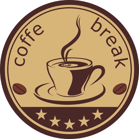 coffee stampのイラスト素材