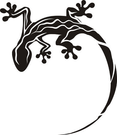 Geco tatuaggioのイラスト素材