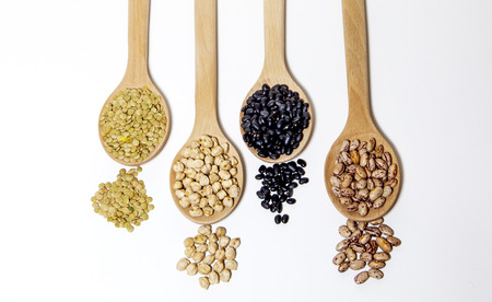 beans and spoonの写真素材