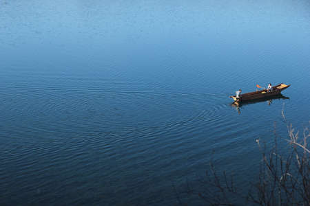 Lugu Lake natural sceneryのeditorial素材