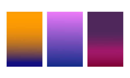 Vertical gradient background of twilight, sunset, eveningのイラスト素材