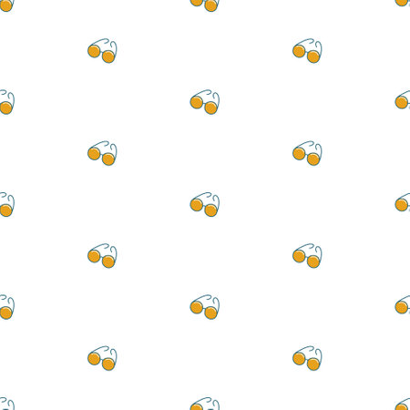 Sunglasses seamless pattern. Minimalistic summer design for fabrics, textile, paper. Icon sunglassesのイラスト素材