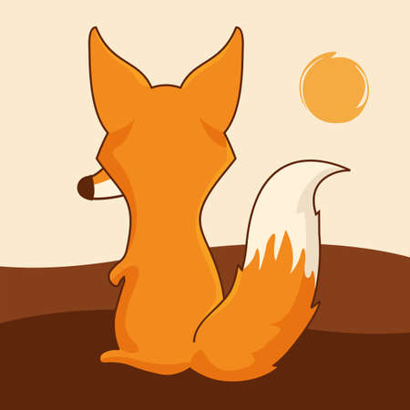 Fox Cartoon Look Back