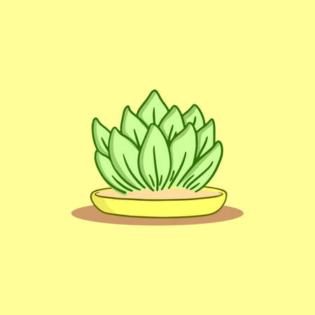 potted plants vector, easy to edit and useのイラスト素材