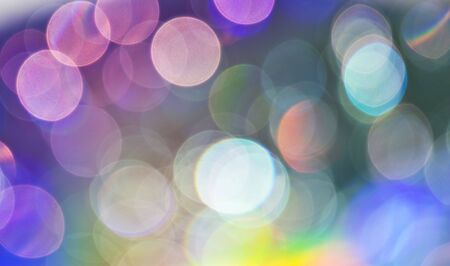  Beautiful abstract colorful background of holiday lightsの写真素材