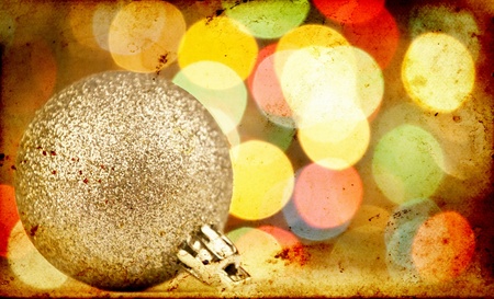 Background with Christmas ornamentsの写真素材