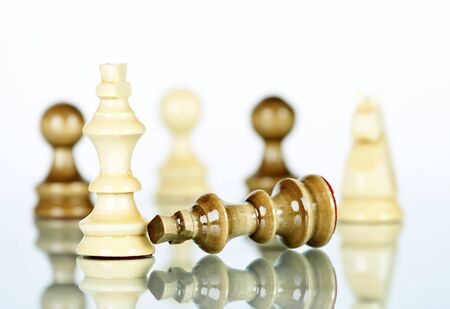 Chess pieces の写真素材