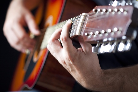 Man playing guitar 