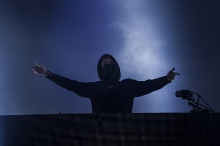 Cluj-Napoca, Romania - August 6, 2017: Martin Garrix, a Dutch DJ, record producer and musician...