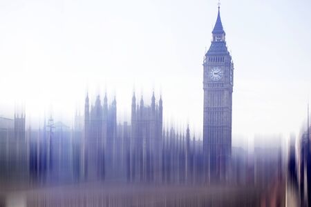 Abstract Motion Blur London City