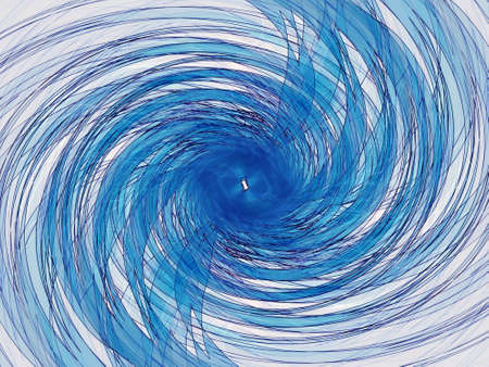 Blue swirl lines background.の写真素材
