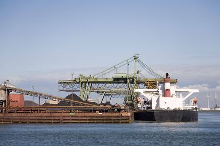 Cranes and carriers 4の写真素材