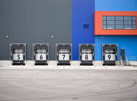 Loading docks 3の写真素材