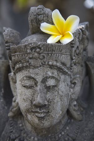 Bali sculptureの写真素材