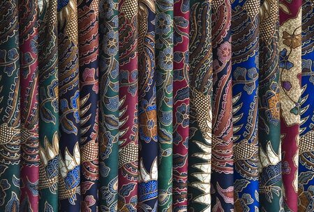 Batik sarongsの写真素材