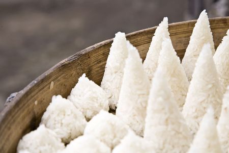 Rice offeringsの写真素材