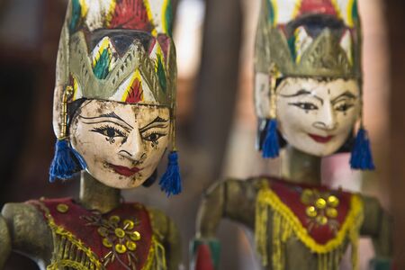 Wayang Golek puppetsの写真素材