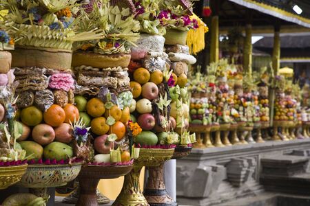 Temple ritualの写真素材