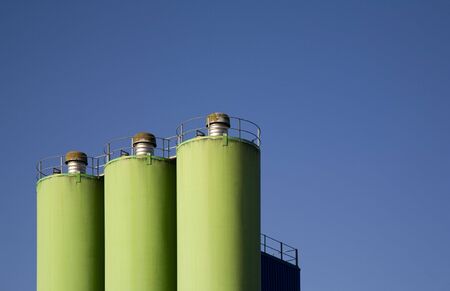 Storage tanksの写真素材