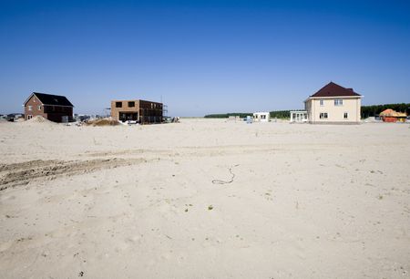 Construction siteの写真素材