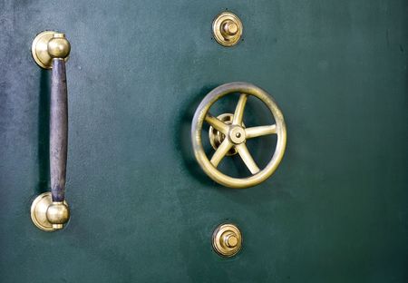 Vault door detailの写真素材
