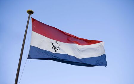 Dutch VOC flagの写真素材
