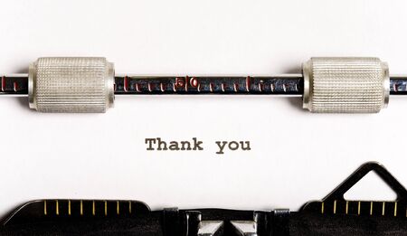 Typewriter text