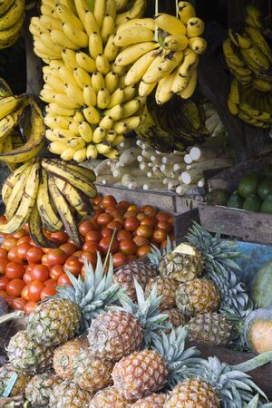 Fruit standの写真素材