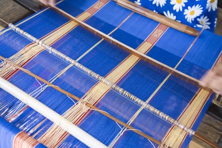 Traditional weavingの写真素材