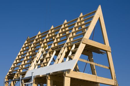 Frame construction の写真素材