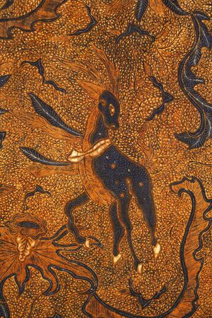 Detail of a batik design from Indonesia
の写真素材