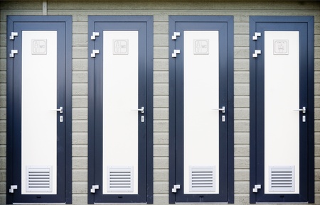 Bathroom doors