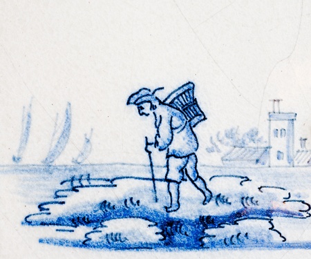 Delft blueのeditorial素材