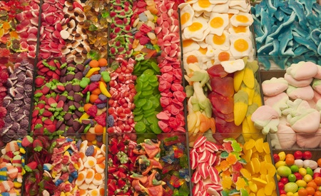 Candy storeの写真素材