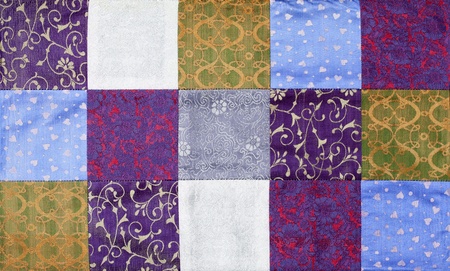 Close up of Vietnam silk patchwork
の写真素材