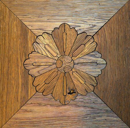 Detail of a wooden parquet floor 

の写真素材
