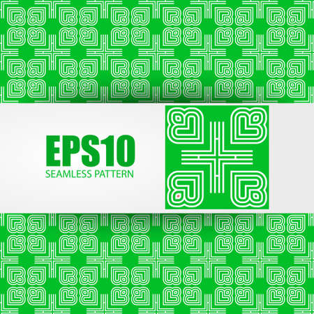 Vector geometric seamless pattern, stylish geometric backgroundのイラスト素材