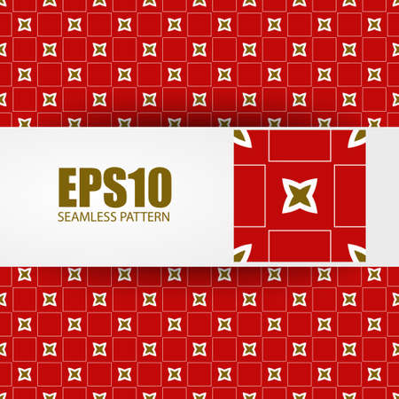 Vector geometric seamless pattern, stylish geometric backgroundのイラスト素材