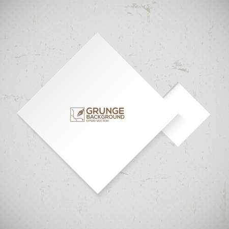 Abstract grungy background with squaresのイラスト素材