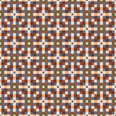 Colorful, bright seamless pattern ready for use in the design of fabrics, wallpapers, etc. のイラスト素材