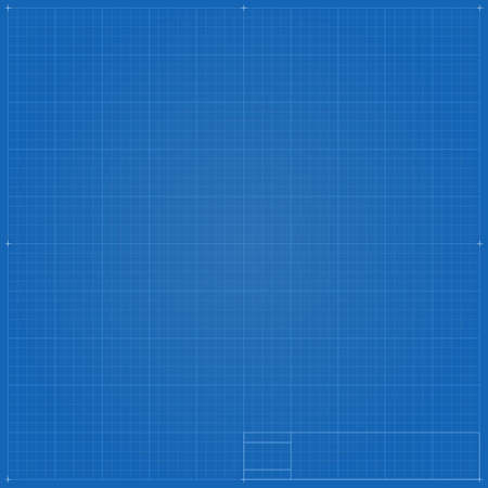 Blueprint background with vignettingのイラスト素材