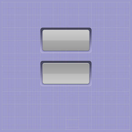 Set of buttons. Web element, vector illustration.のイラスト素材
