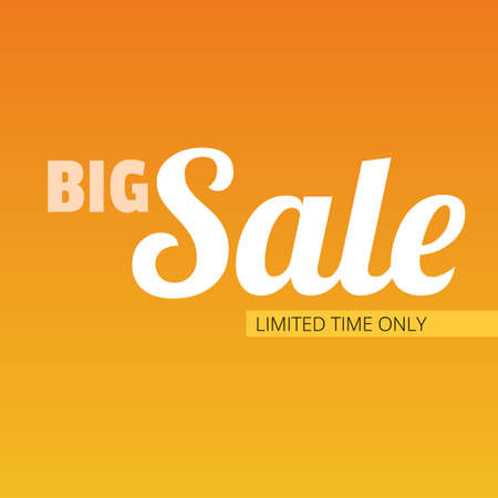 Big sale and special offer bright banner.. Great bright background for your offers, promotional posters, advertising shopping flyers and discount banners. Vector speech bubbleのイラスト素材