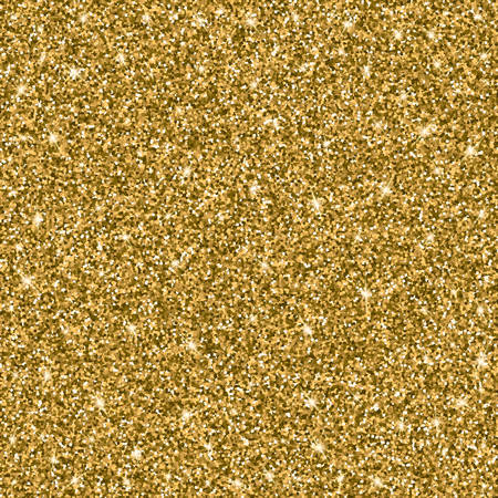 Gold glitter bright vector background. Sparkles, shiny texture with solid Golden sheen. Excellent for your greeting cards, luxury invitation, advertising, certificateのイラスト素材
