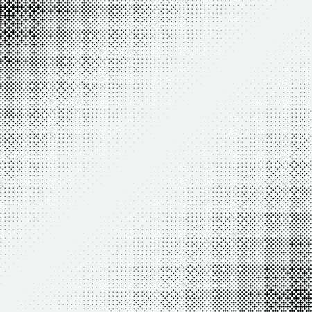 Halftone pattern, gradient background, round spot shapes, vintage or retro graphic with place for...