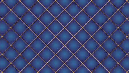 Abstract modern pattern with golden elements. Geometric repeating luxury ornament with golden diagonal square for wallpapers or backgrounds.のイラスト素材