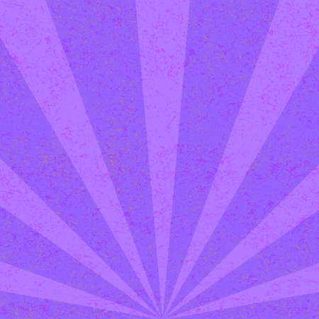 Colorful vintage background with sunbeams in broadway style. Grunge background with scratches and spots for poster, banner, cover.のイラスト素材