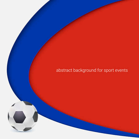 A Background of football or soccer 2018 world championship cup.のイラスト素材