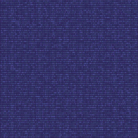 Digital binary computer code. Technology background, concept of security. Data pattern with zero and one. Code listing, programming hacking, deep decryption and encryptionのイラスト素材