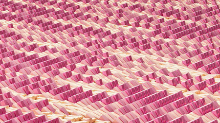 Abstract geometric pattern. Technology background. CG art.